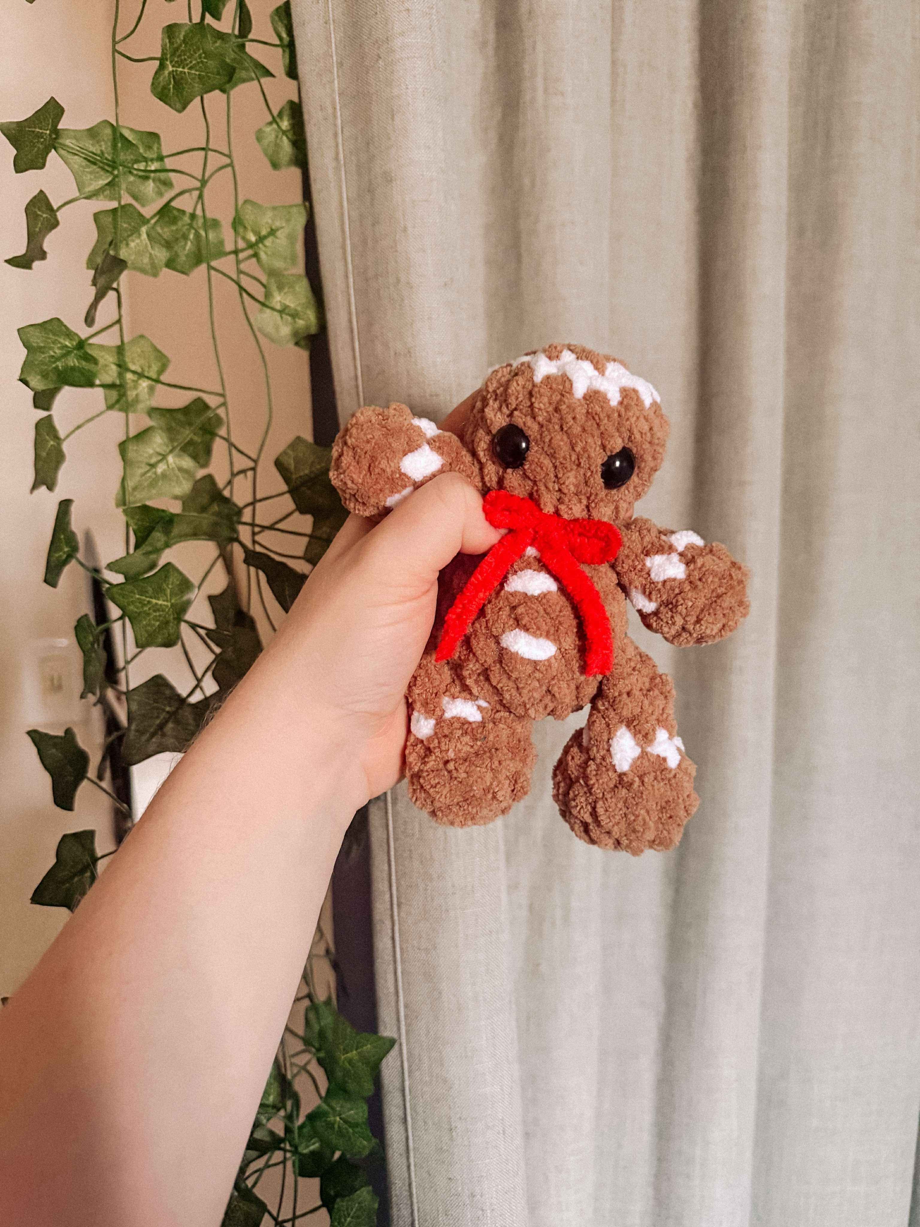 Crochet Bitsy Baby Gingerbread Pattern